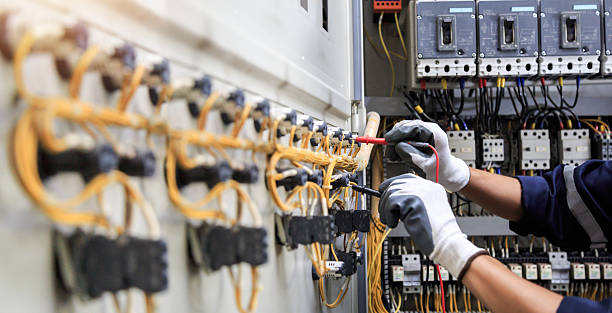 Professional Electrician technician working in Christiansburg, VA